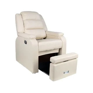 Spa stol til pedicure hilton creme