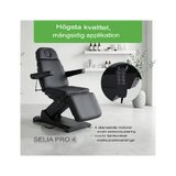 Elektrisk Kosmetikstol - Selia PRO 4 - sort