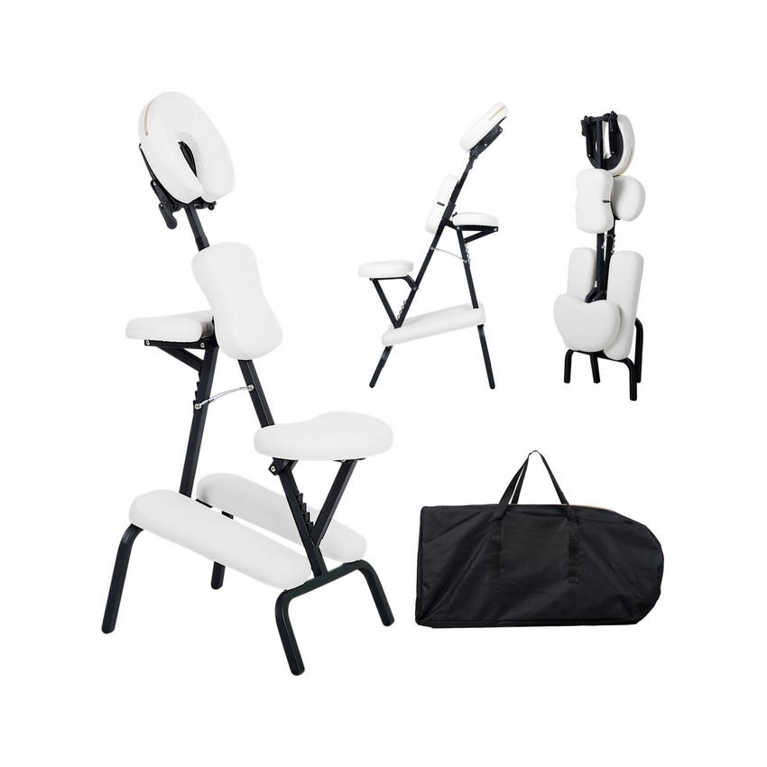 Energi massagestol - hvid