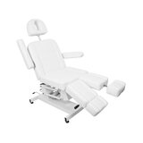 Elektrisk pedicure kosmetikstol Azzurro 706 1 motor hvid