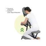 Energi massagestol - grå