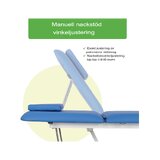 Optima elektrisk behandlingsbriks - Blå