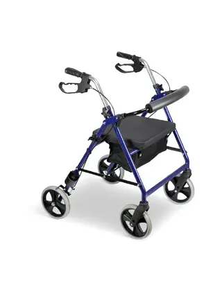 Impala rollator blå metallic