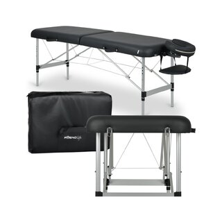 Bærbar massagebriks eksklusiv Estetic Black Comfy Base K515
