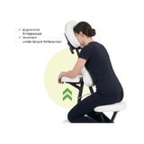 Energi massagestol - hvid