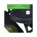 Energi massagestol - sort