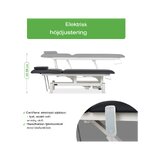 Optima elektrisk behandlingsbriks - Sort