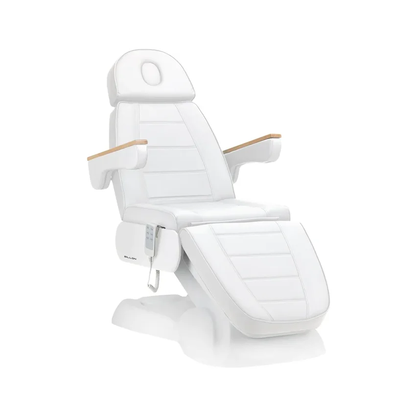 El-behandlingsstol SILLON Lux 273b 3 motorer hvid
