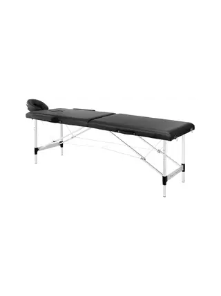 BALANCE foldbar massagebrik i aluminium - Sort