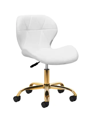 Makeup-stol QS-06B - hvidguld