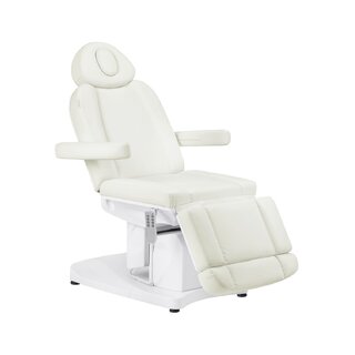 Elektrisk kosmetikstol Azzurro 708A 4 motorer hvid