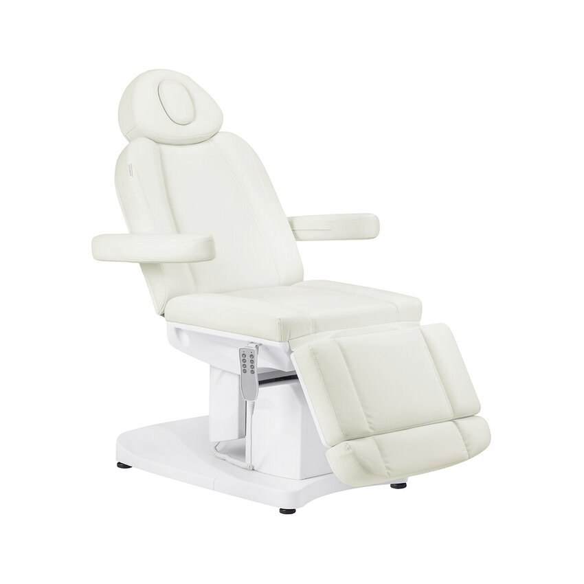 Elektrisk kosmetikstol Azzurro 708A 4 motorer hvid