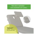 Optima elektrisk behandlingsbriks - Grå