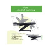 Elektrisk Kosmetikstol - Selia PRO 4 - sort