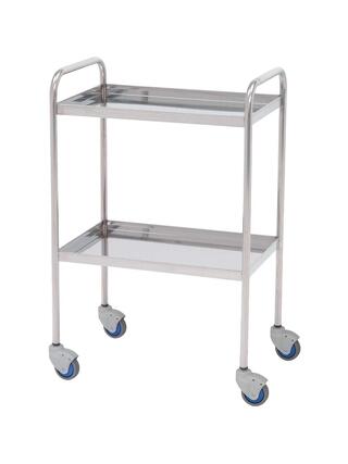 Instrumentbord – 2 hylder – 60x40x87 cm – beskyttende kanter