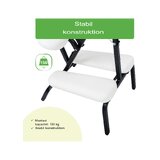 Energi massagestol - hvid