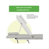 Optima elektrisk behandlingsbriks - Grå