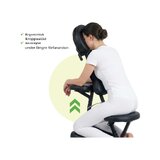 Energi massagestol - sort