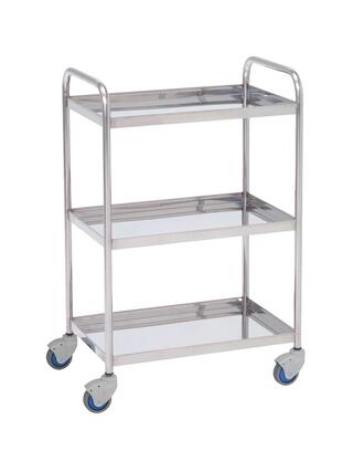 Instrumentbord – 3 hylder – 60x40x87 cm – beskyttende kanter