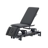 Elektrisk massagebriks med 5 sektioner - Rila PRO - Gråt stel, grå betræk