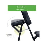 Energi massagestol - sort