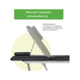 Optima elektrisk behandlingsbriks - Sort