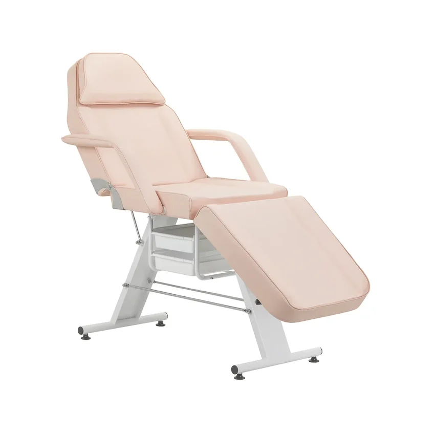 behandlingsstol Basic 202 med bakker pink