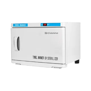 Håndklædevarmer med UV sterilisator 16 liter Hvid