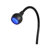 Glødelampe UV LED Snake til skrivebord, sort