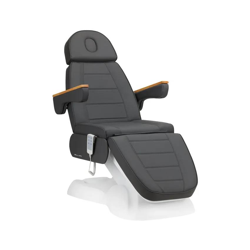 Elektrisk behandlingsstol - SILLON Lux 273b 3 motorer grå/hvid