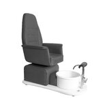 SPA Pedicure Stol med Fodbad - Grå