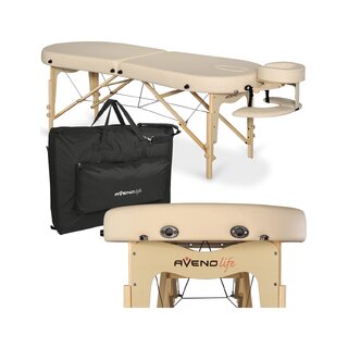 Massagebænk Elza Soft Touch K607 Moco Beige