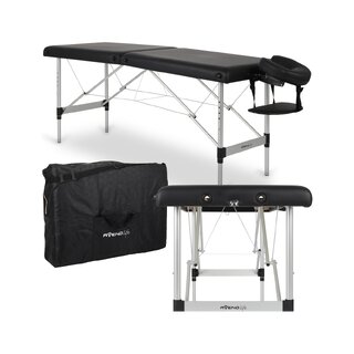 Bærbar massagebriks Nina Comfy Base K515 Sort