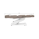 Elektrisk behandlingsstol SILLON CLASSIC 3 motorer - brun