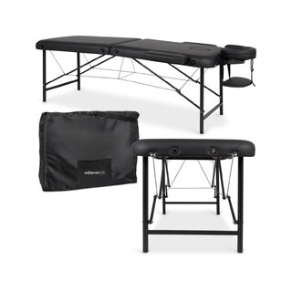 Bærbar massagebriks Rico 60 cm - Sort