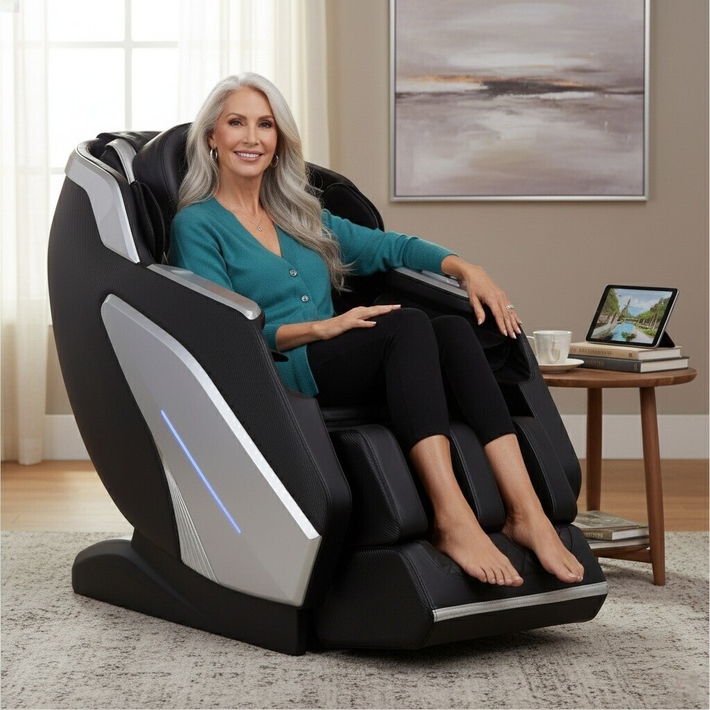 Sakura Prime 108 UDSALG massagestol sort