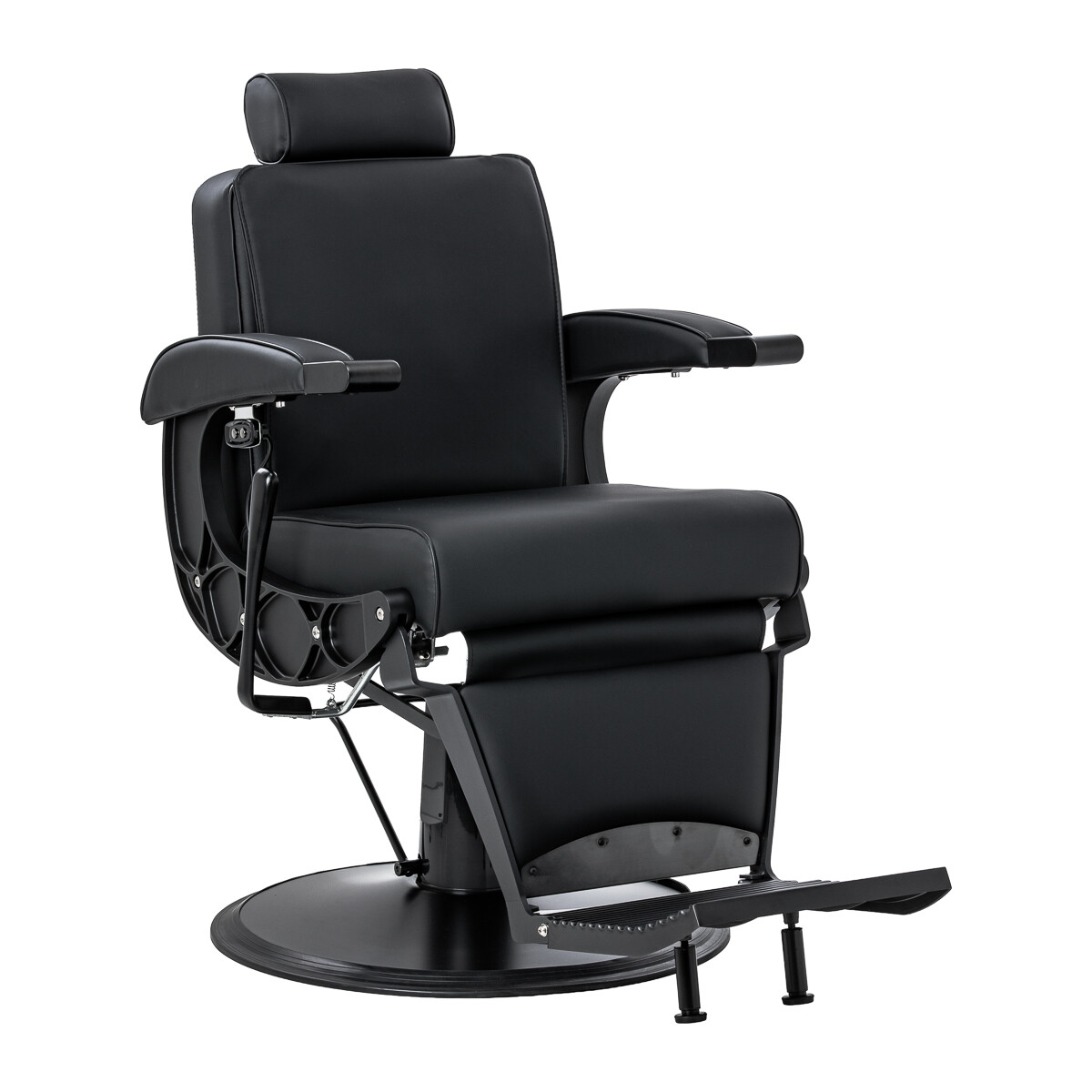Activeshop barbersæde med massage Gabbiano Continental, sort