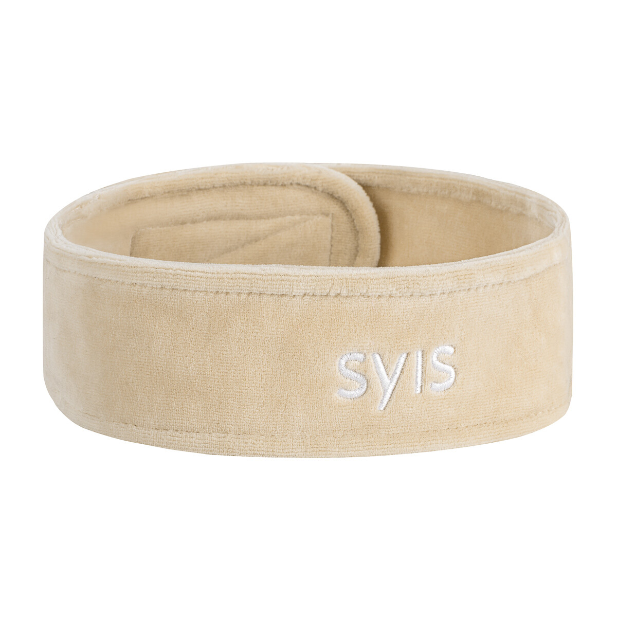 Skønhedspandebånd SYIS i velour, beige