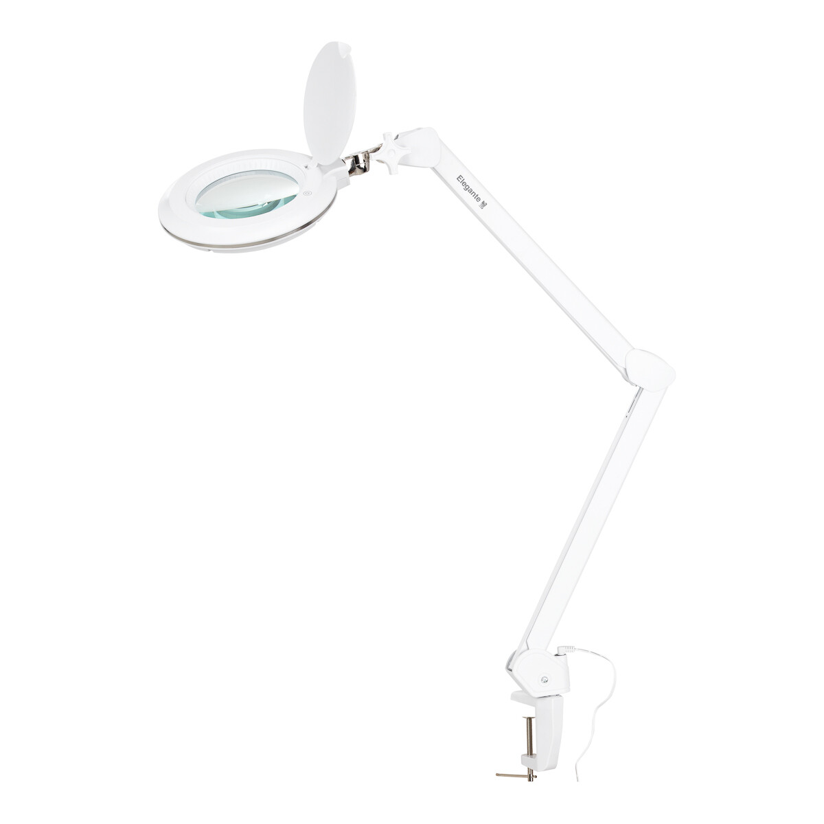 Activeshop Forstørrelseslampe Elegante 6031, 60 SMD 3D-LED’er til bordplade, justerbar lysstyrke