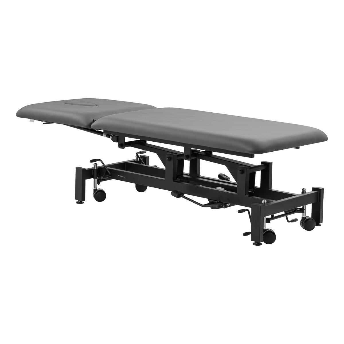Activeshop hydraulisk rehabiliteringsbord til massage og fysioterapi Balance Solidum 5 grå