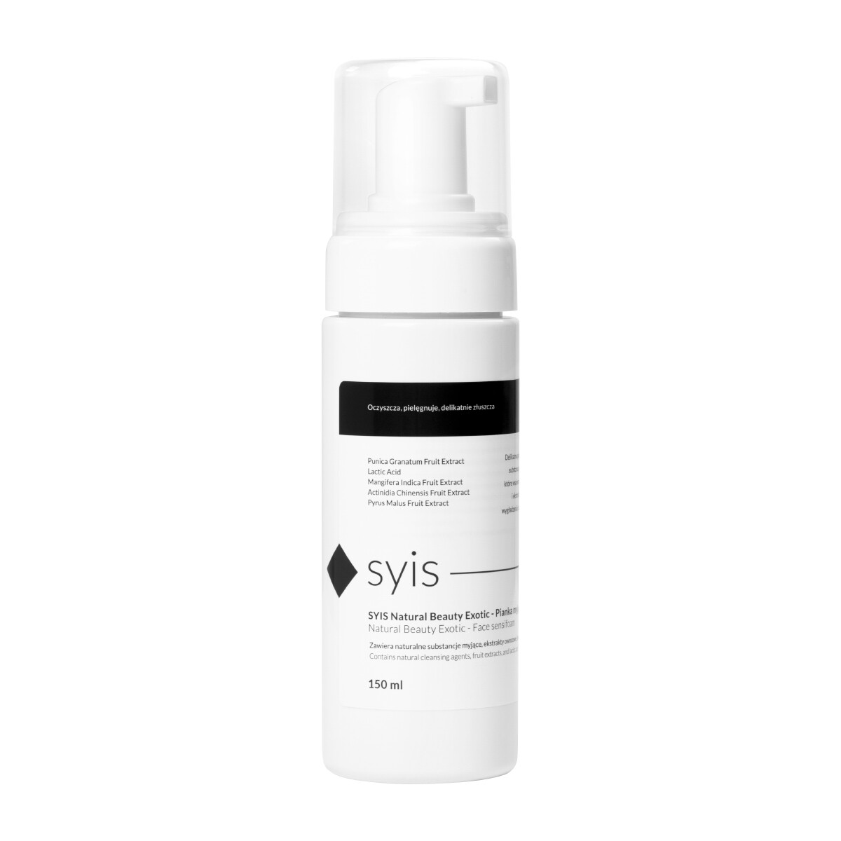 Syis Natural Beauty Exotic Face Sensifoam rensende skum 150 ml