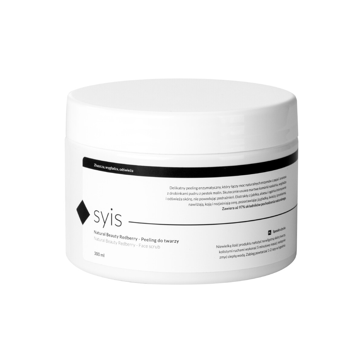 Syis Natural Beauty Redberry Face Scrub ansigtsscrub 300 ml