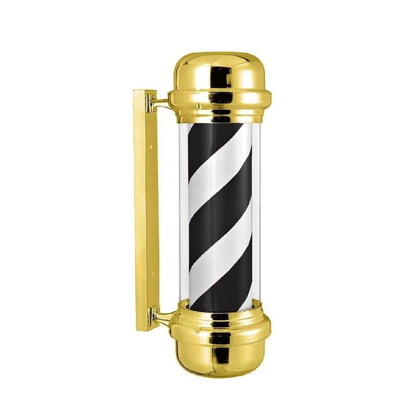 Barberpæl vægmonteret med lys, Dagree
