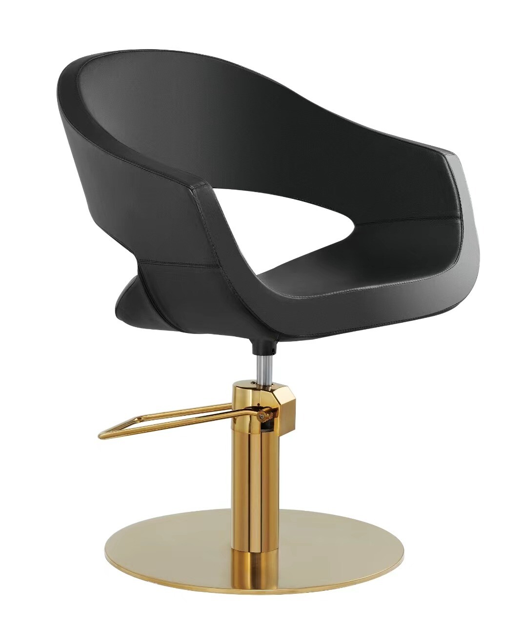 Frisørstol med hydraulikpumpe, Auric R