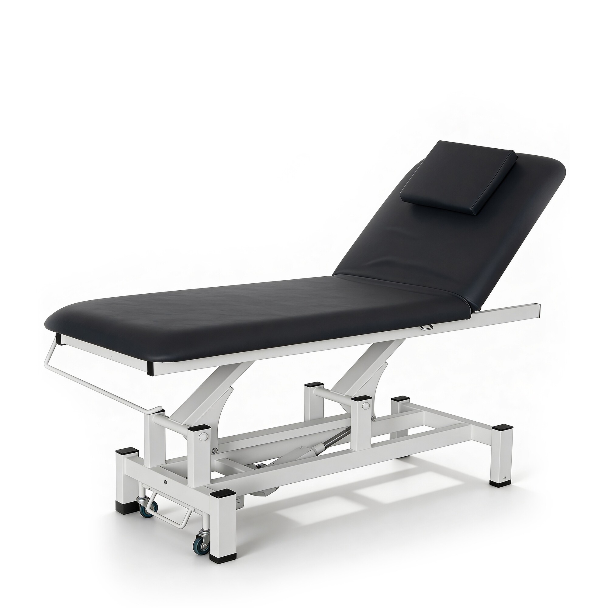 Elektrisk massagebriks 2 delt med 1 motor, Vital, Grå