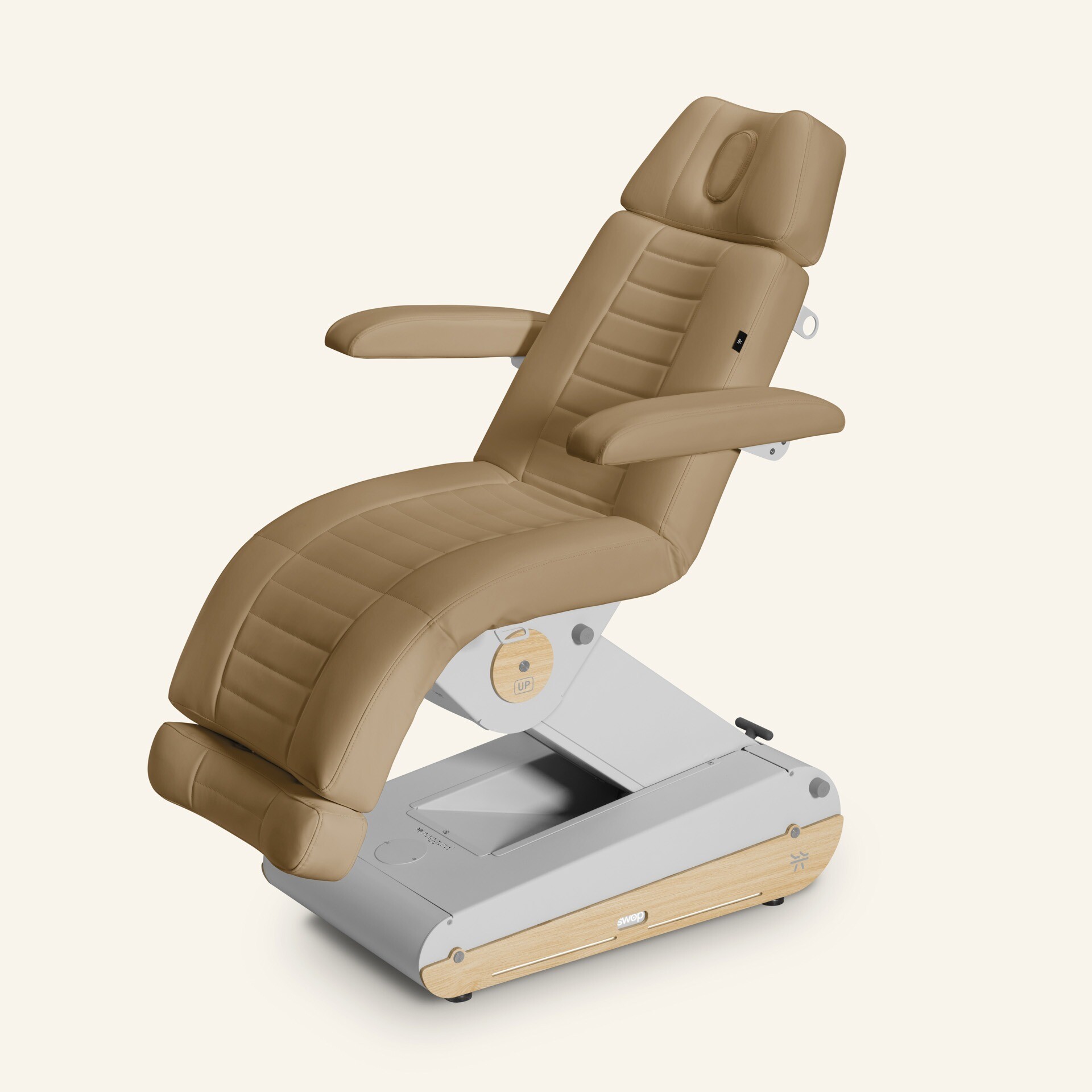 Elektrisk behandlingsstol 4 motorer, Swop B4 GR, Beige