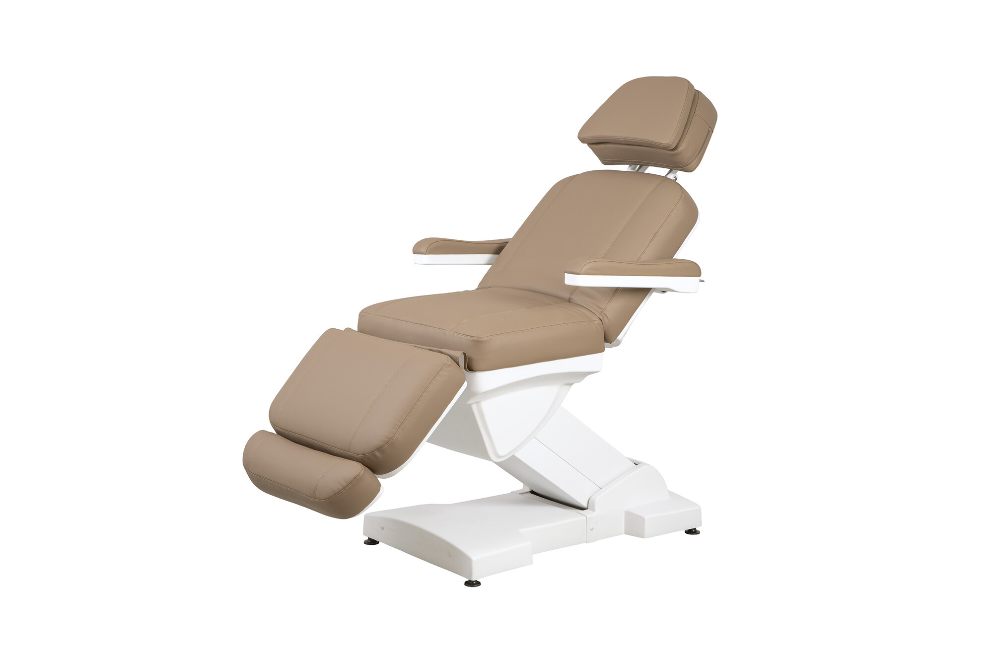Elektrisk behandlingsstol 4 motorer med varme, Ricle, Beige