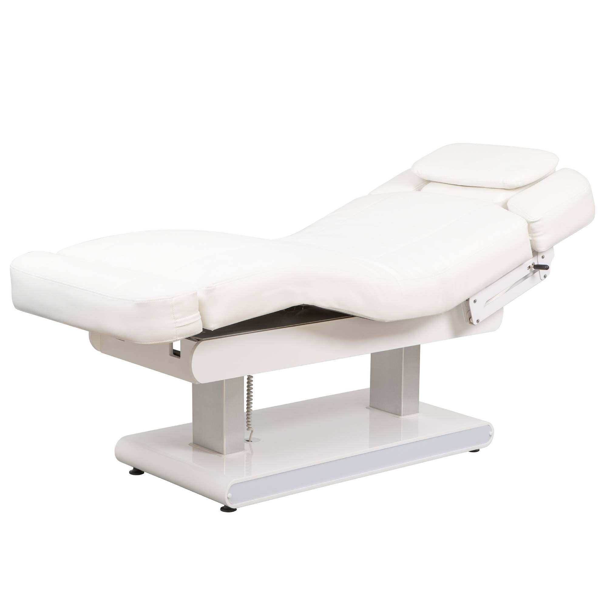 Elektrisk spa-briks med varme og LED, Atlant, Hvid