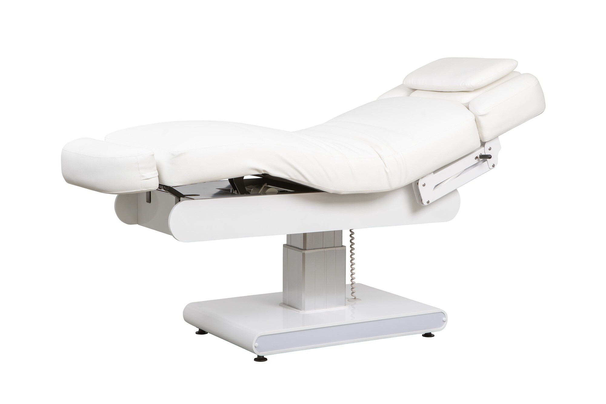 Elektrisk spa-briks 3 motorer med LED, Leus, Hvid
