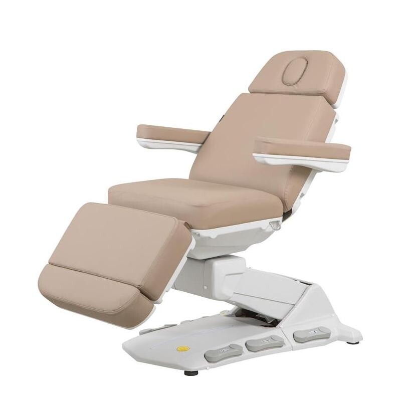Elektrisk behandlingsstol med varme og rotation, Maxi Cozy HT, Beige